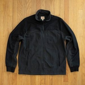 J. Crew Full-zip Polartec Fleece Jacket Dark Gray